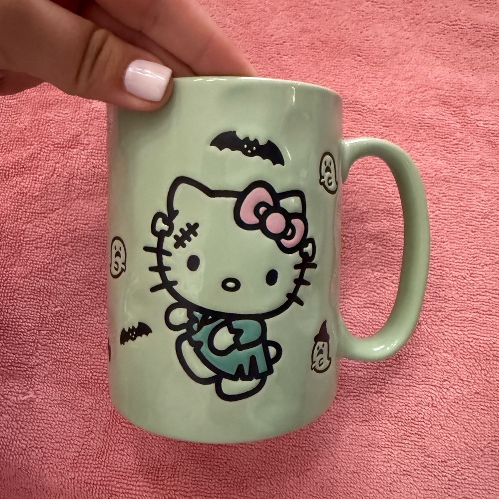 Hello Kitty Mint Green Mug